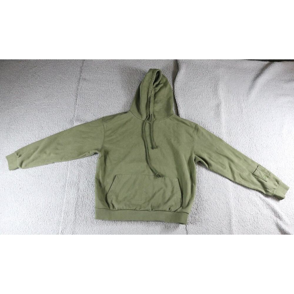 Sundae School Hoodie Mens Medium Green Pull Over Sweatshirt